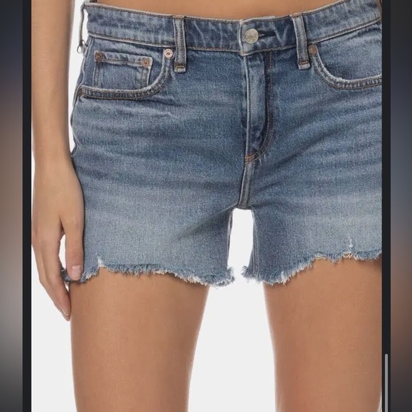 New Rag & Bone Dre Low-Rise Denim Shorts ✨ Size 30 - Picture 2 of 10